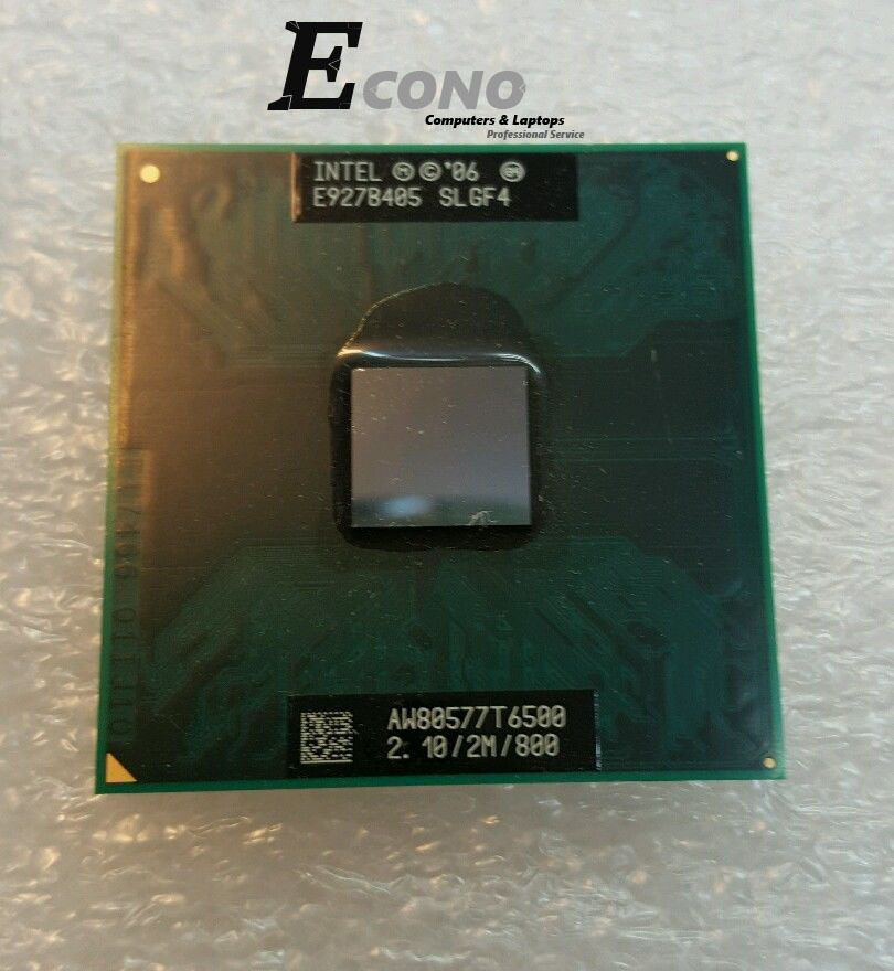 Intel Core 2 Duo CPU 2.10GHz  AW80577t6500 SLGF4